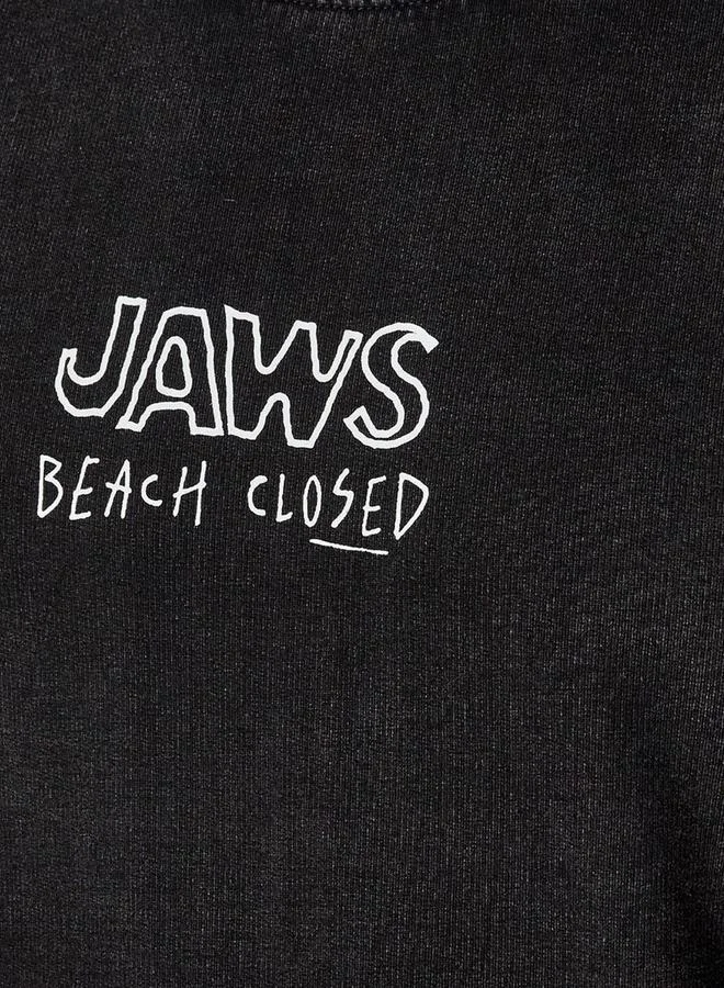 SP Characters Jaws Regular Fit Crew Neck Short Sleeves T shirt