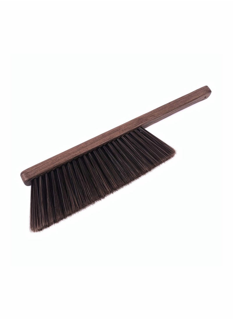 Generic - Hand Broom Cleaning Brushes-Soft Bristles Dusting Brush for Cleaning Car/Bed/Couch/Draft/Garden/Furniture/Clothes, Wooden Handle - Image 1