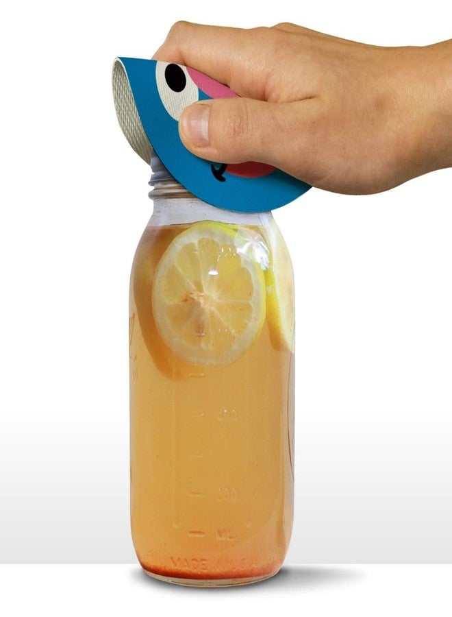 GRAPHICS & MORE Sesame Street Grover Face Round Rubber Non-Slip Jar Gripper Lid Opener - Image 3