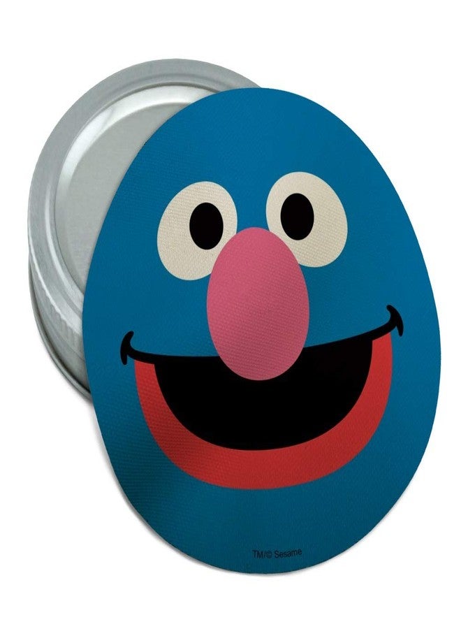 GRAPHICS & MORE Sesame Street Grover Face Round Rubber Non-Slip Jar Gripper Lid Opener - Image 1