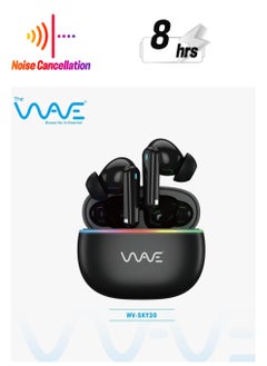 ENC Wireless Earphones SKY30– 8 Hours Music Time, 8 Hours Talk Time, Noise Reduction Mic
