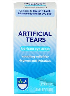 Pharmacy Artificial Tears, Sterile, 0.5 fl oz (15 ml)