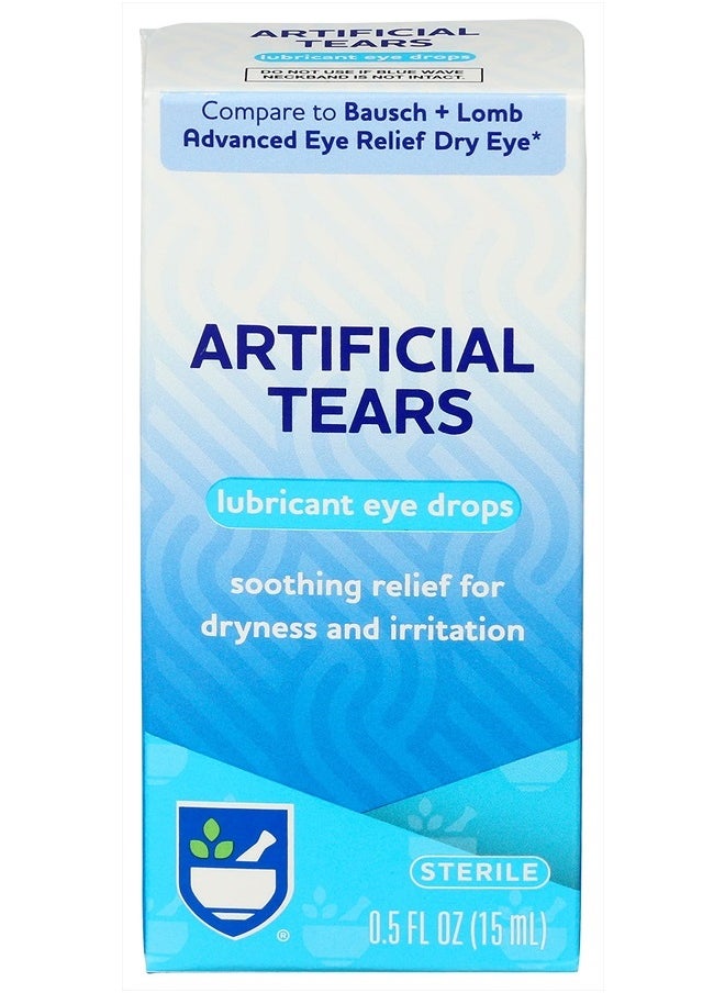 RITE AID - Pharmacy Artificial Tears, Sterile, 0.5 fl oz (15 ml) - Image 1