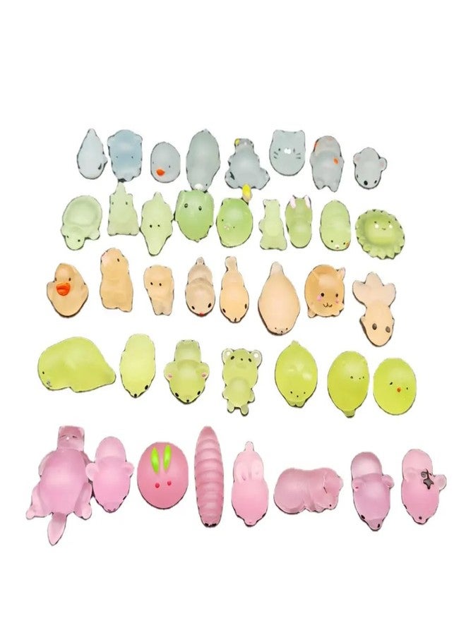 Sawkirp Darshraj Cute Animal Squishy Toys Set, 9 Pieces, Soft Mochi Stress Relief Toys, Assorted Colours - Image 3