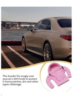 Beauenty Car Gear Handle Cover Gear Lever Decoration Mini Sweater Anti-Hand Sweat Gear Position Protective Cover  - Image 4