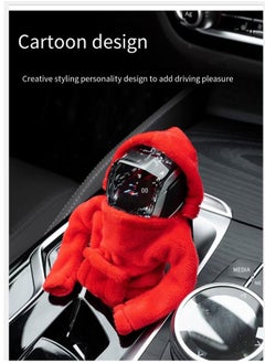 Beauenty Car Gear Handle Cover Gear Lever Decoration Mini Sweater Anti-Hand Sweat Gear Position Protective Cover  - Image 3