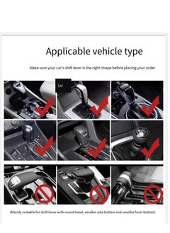 Beauenty Car Gear Handle Cover Gear Lever Decoration Mini Sweater Anti-Hand Sweat Gear Position Protective Cover  - Image 5