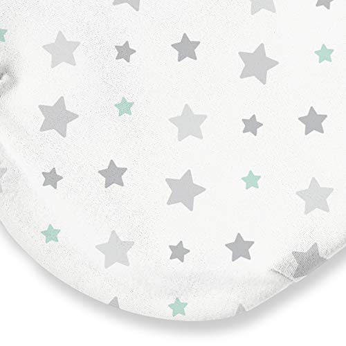 SwaddleMe Original Organic Swaddle – Size Small/Medium, 0-3 Months, 2-Pack (Starry Skies ) - Image 4
