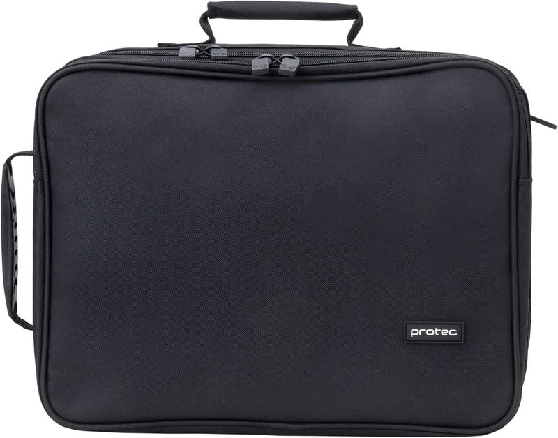 Pro-Tec Clarinet/Oboe Deluxe Case Cover with Large Storage Pocket, Black, Model A307 - Image 1