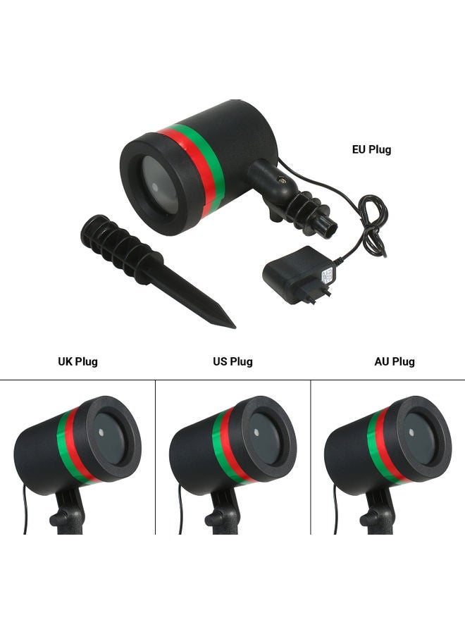 NIBEMINENT Outdoor Garden Backyard Moving Firefly Projection Light Black  - Image 3