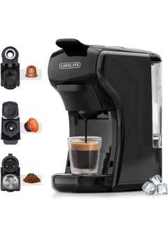 3 in 1 Multifunction Espresso Coffee Machine Coffee Maker, Capsule Coffee Machine