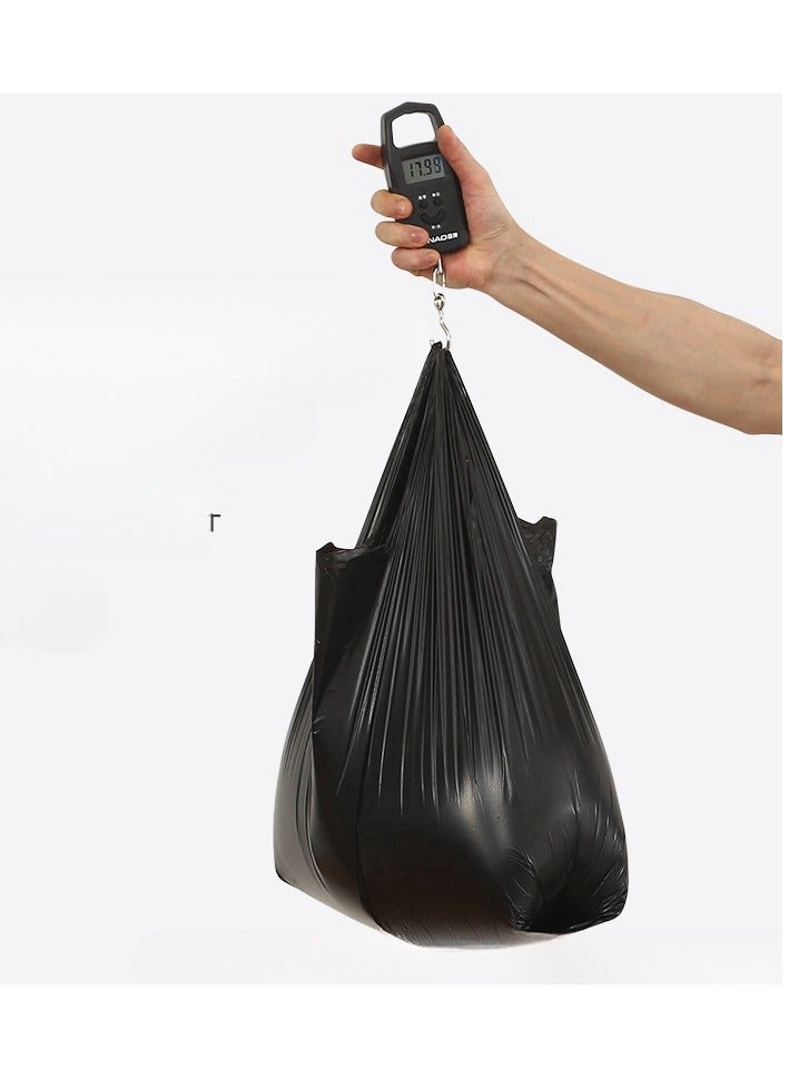 EBMINI Garbage Bag Household Thick Handheld Black Vest Style Plastic Bag - Image 2