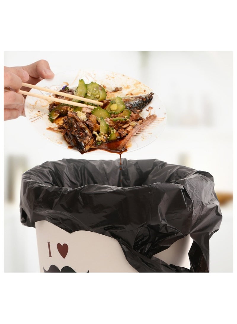 EBMINI Garbage Bag Household Thick Handheld Black Vest Style Plastic Bag - Image 4