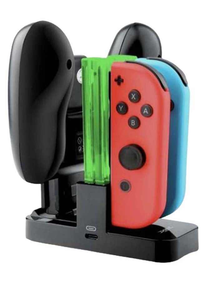 DOBE - Joycon Controller Charger for Nintendo Switch USB 4 Port Charging Station for Joycon and Switch Pro - Image 1
