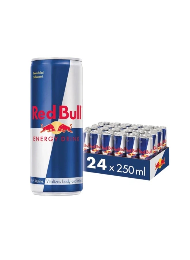 ريد بول مشروب طاقة، 250 مل (عبوة 24)