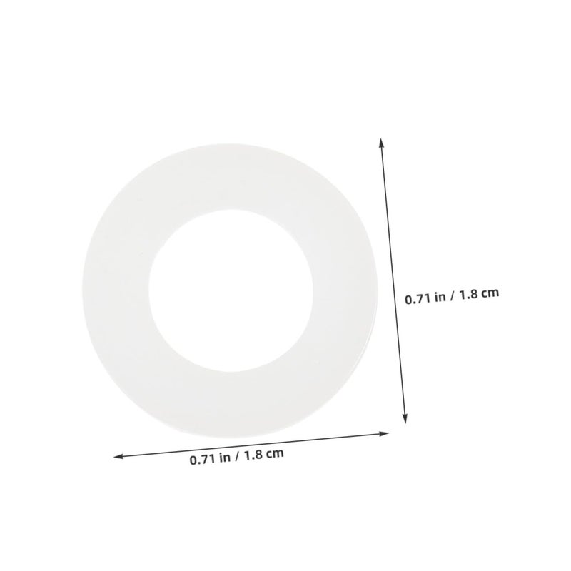 Nylon Flat Washers High Temperature Resistant Insulating 20pcs Industrial Furniture Screw Fastening Gaskets - Image 3