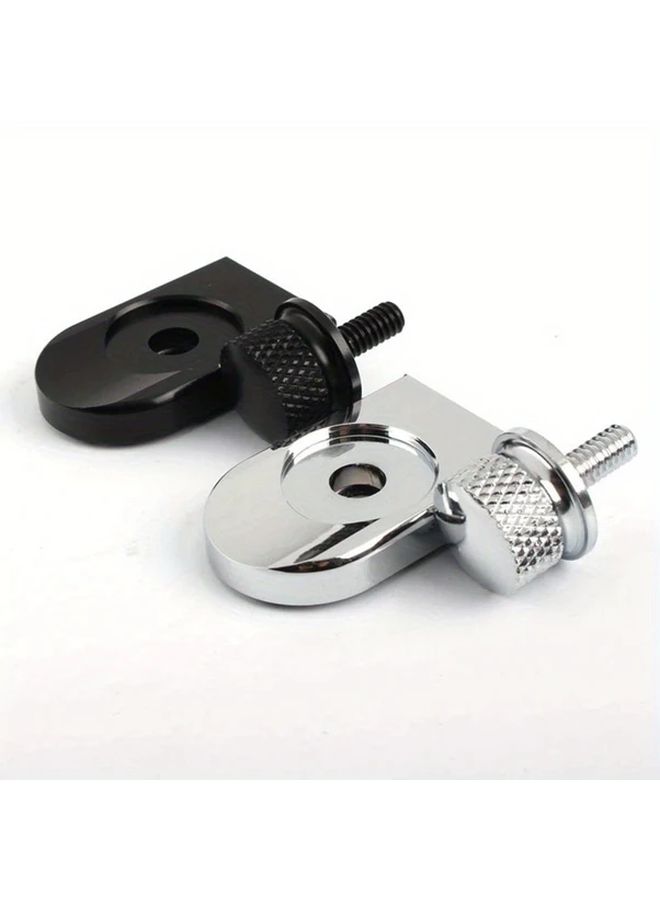 Motorcycle Seat Bolt Screw Nut Kit Quick Release Rear Fender Screw Kit Suitable For Aluminum Alloy Material Silver - Image 4