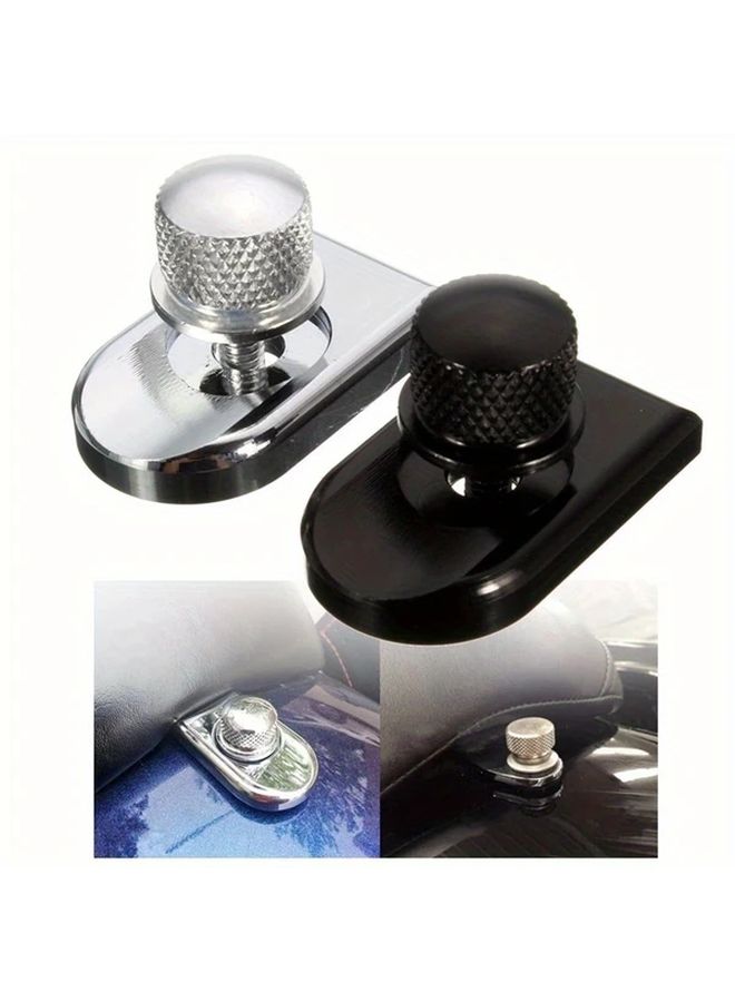 Motorcycle Seat Bolt Screw Nut Kit Quick Release Rear Fender Screw Kit Suitable For Aluminum Alloy Material Silver - Image 1