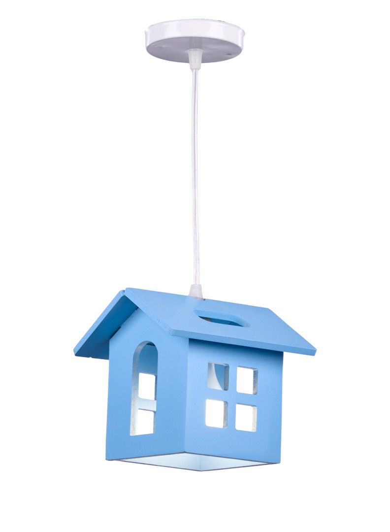 NAGAFA SHOP Baby blue modern ceiling lamp 
