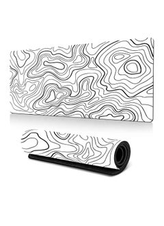 DOOAIR 900*400mm Large Gaming Mouse Pad High Quality Thicken Non-Slip Rubber Base For Office Home Mat Desk Keyboard White Mouse Pads  - Image 1