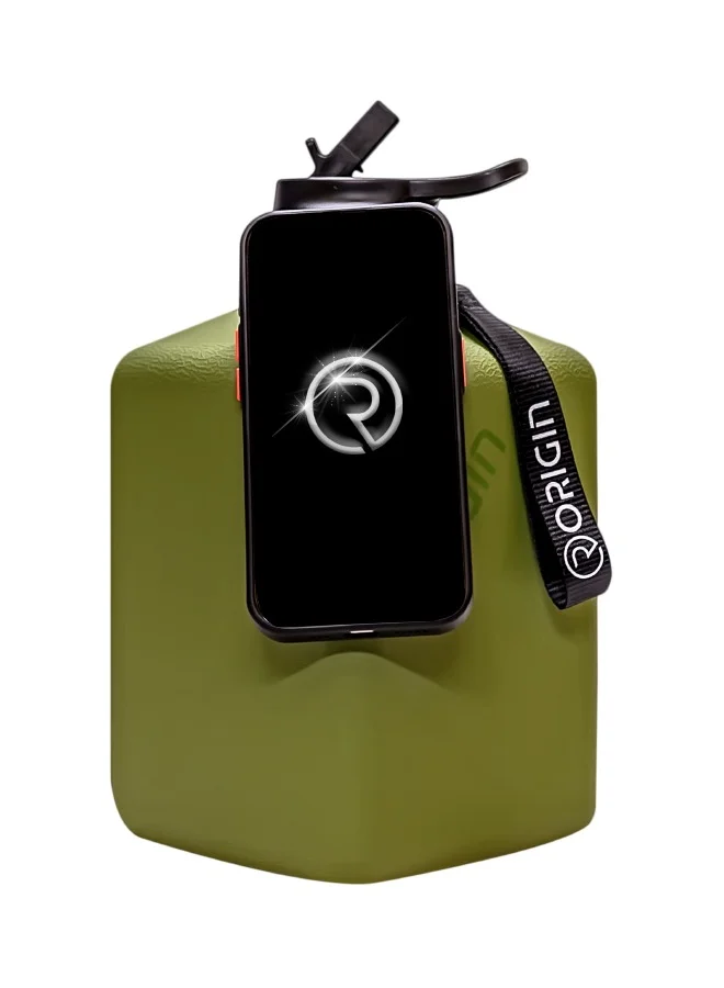 Sports Origin Origin Bottle - 2.7L Oversized Magnetic Tripod Water Bottle Fitness Gym BPA FREE Accessories Leakproof