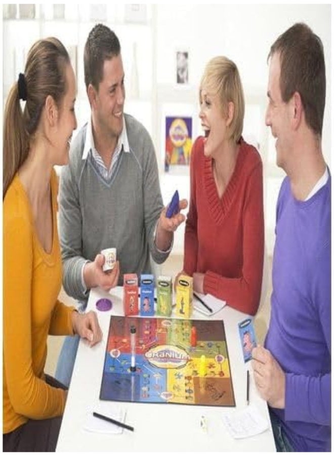 لعبة Cranium – النسخة العائلية 🧠🎉   لعبة جماعية ممتعة تجمع بين التمثيل، الرسم، النحت، وحل الألغاز – في تحديات متنوعة لكل أفراد العائلة! مثالية لتطوير المهارات اللغوية والإبداعية - تنشيط التفكير السريع والمنطقي - تمضية وقت ممتع ومليء بالضحك- مناسبة لعمر 8+ سنوات   تتضمن 16 نوعًا من التحديات والأنشطة – مثالية لتجمعات العائلة أو الأصدقاء! - Image 3