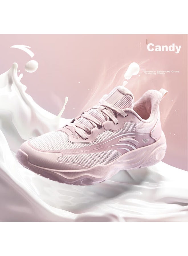ANTA Anta Milk Candy Jump Rope Shoes | Zhang Yufei's Style, Women's Lightweight Shock-absorbing Soft-soled Comfortable Training Shoes, Sneakers - Image 1