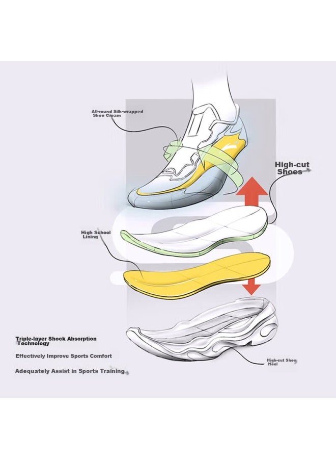 ANTA Anta Milk Candy Jump Rope Shoes | Zhang Yufei's Style, Women's Lightweight Shock-absorbing Soft-soled Comfortable Training Shoes, Sneakers - Image 3