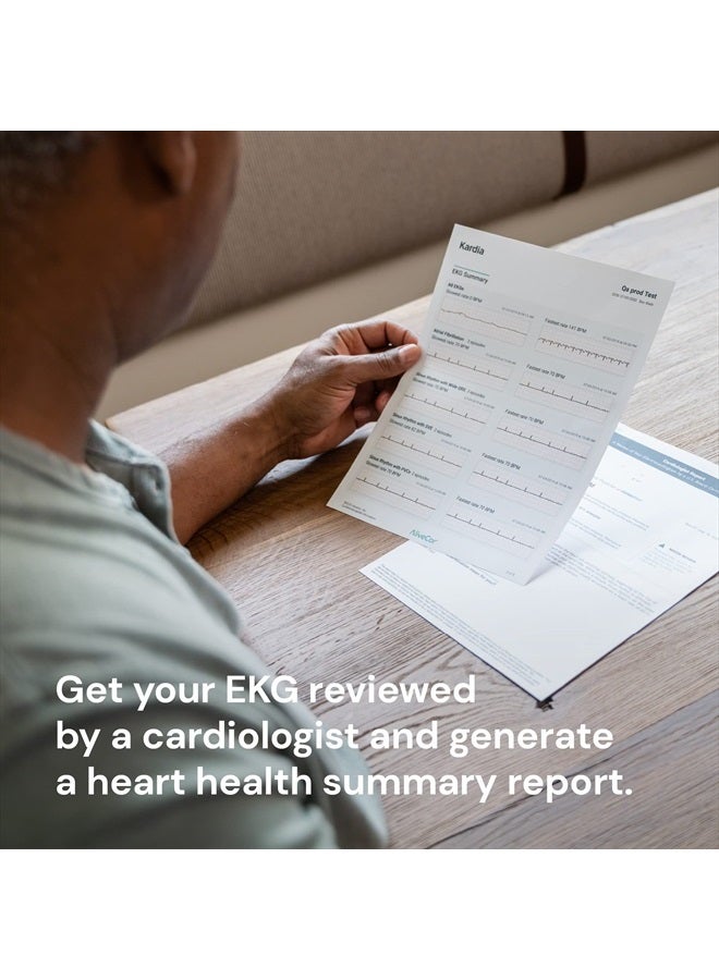 AliveCor KardiaMobile Six-Lead Personal EKG Device - Record EKGs at Home and Detect Irregular Heartbeats - Includes Access to 6 Months of KardiaCare Heart Health Membership - by AliveCor - Image 5