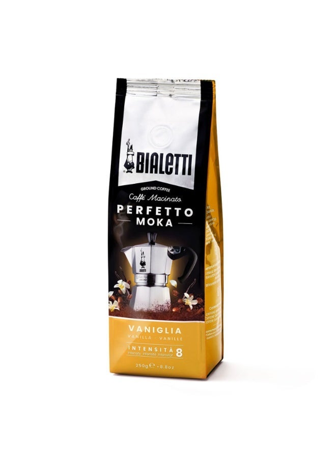بياليتي قهوة بياليتي بيرفيتو موكا بالفانيلا المطحونة، ٢٥٠ غ - Image 1
