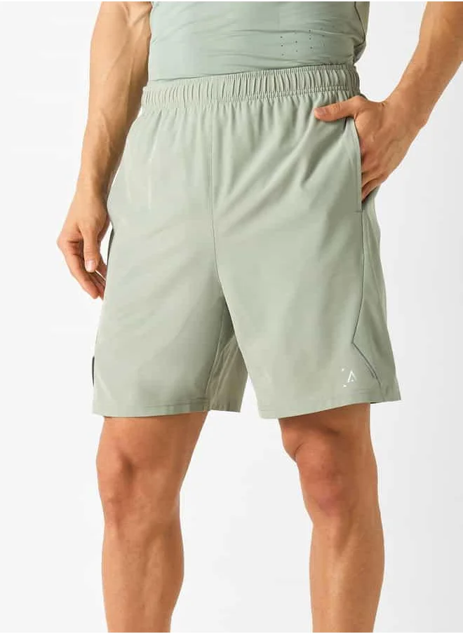 ADOT Shorts with Pockets and Elasticated Waistband