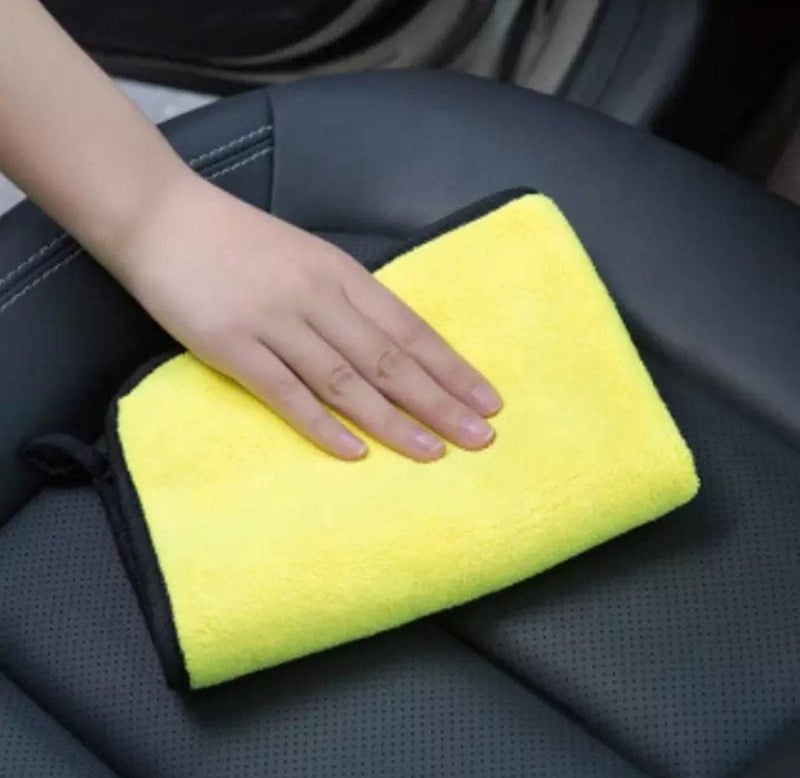 KBS Microfiber Cleaning Cloths for Face Towel Soft Napkin 40x40cms 400 GSMSmall for Men Workout Sports Gym Home Kitchen Bathroom Cleaning Accessories Items 3 - Image 3