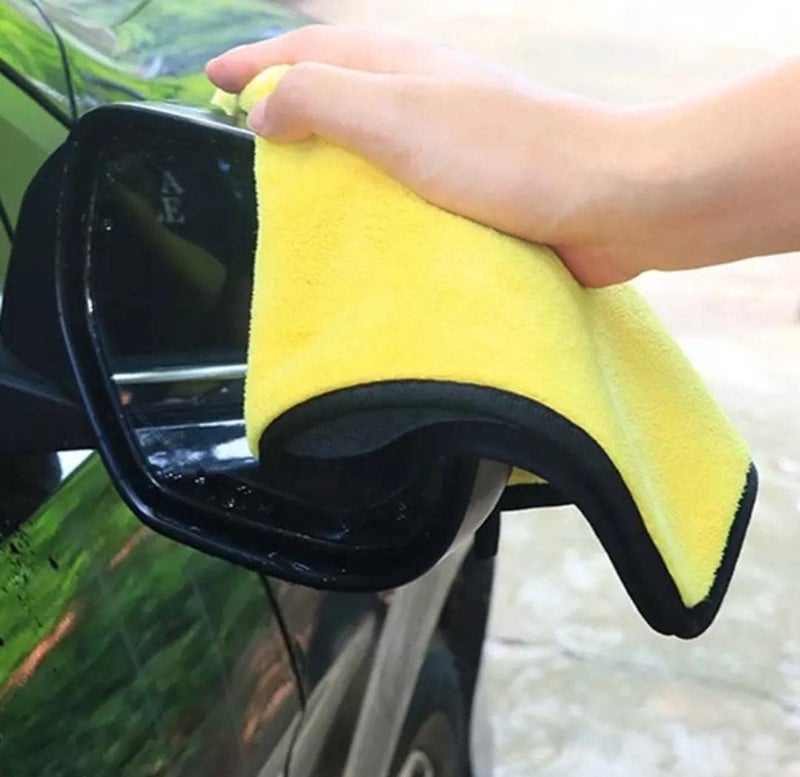 KBS Microfiber Cleaning Cloths for Face Towel Soft Napkin 40x40cms 400 GSMSmall for Men Workout Sports Gym Home Kitchen Bathroom Cleaning Accessories Items 3 - Image 4
