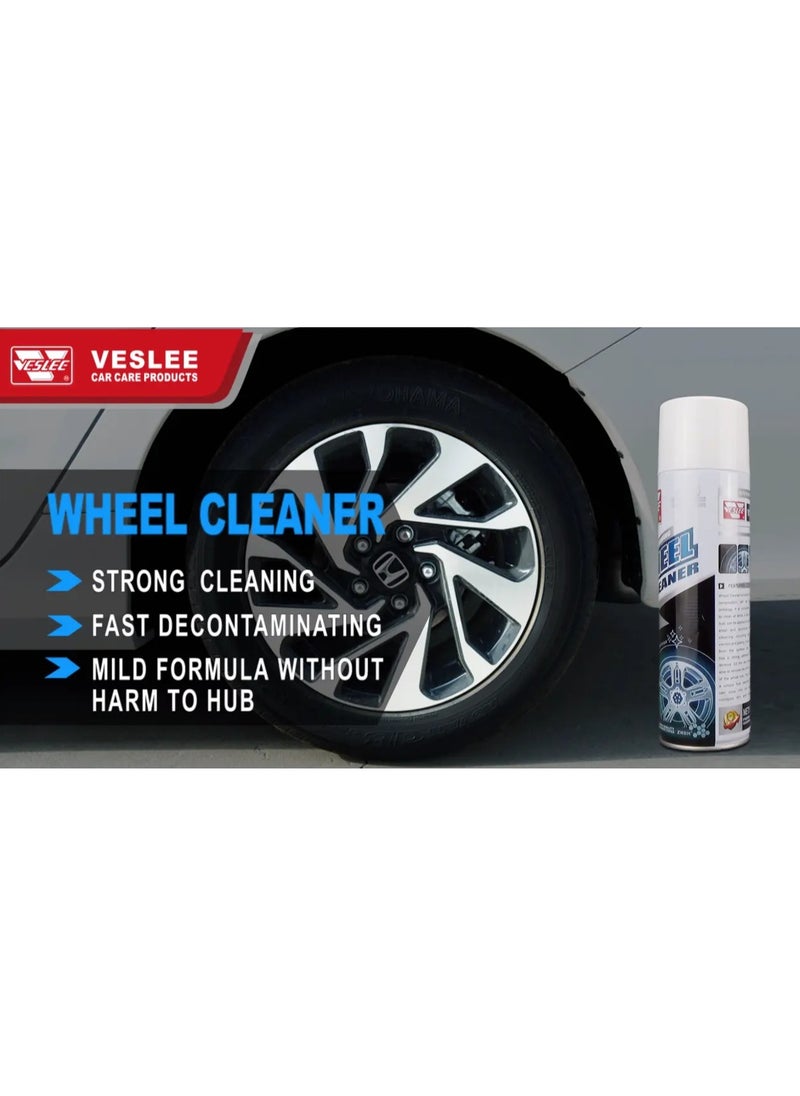 VESLEE Veslee Wheel Cleaner Spray Stains Remove Car Tire Wheel Rim Spray Car Cleaning Sprays  - Image 4