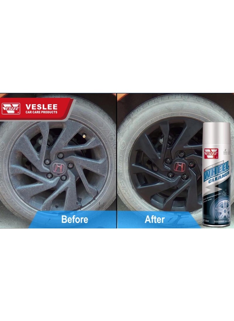 VESLEE Veslee Wheel Cleaner Spray Stains Remove Car Tire Wheel Rim Spray Car Cleaning Sprays  - Image 2
