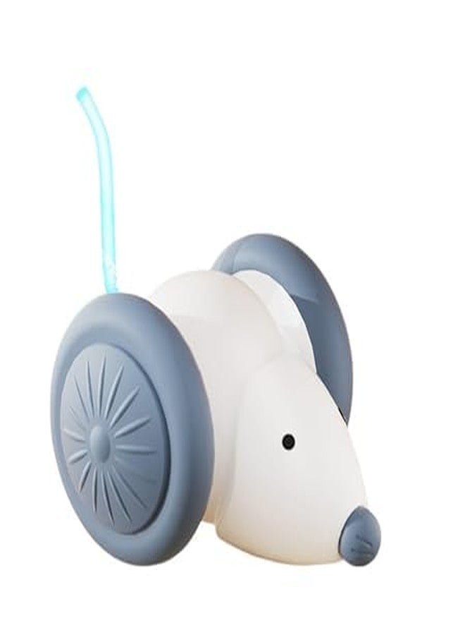 VIMNJULA [2025 Upgraded] Smart Interactive Cat Toys, Wicked Mouse Plus, Automatic Cat Toy with LED Lights, USB Rechargeable, Moving Toys for Kitten Cats, Auto Multi Color - Image 1