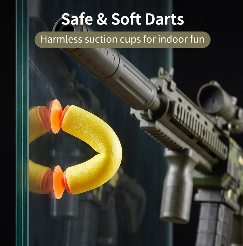 Bluejw Toy for Children with Soft Bullets Education Toys DIY Toy for Kids Holiday Eid Birthday Gifts for Children Boys No Harm Toy - Image 3