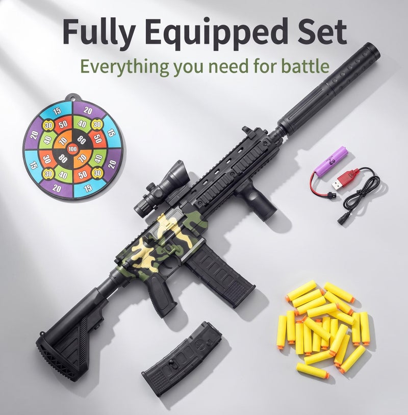 Bluejw Toy for Children with Soft Bullets Education Toys DIY Toy for Kids Holiday Eid Birthday Gifts for Children Boys No Harm Toy - Image 5