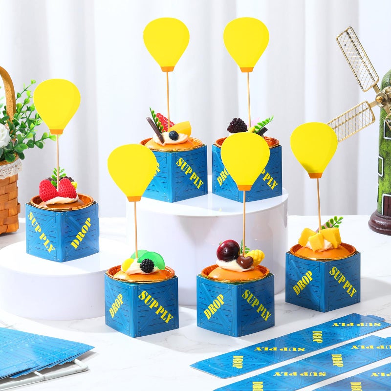Vesici 72 Pcs Video Game Party Cupcake Topper Wrapper Game Theme Birthday Decorations Birthday Cupcake Picks Party Supplies - Image 4