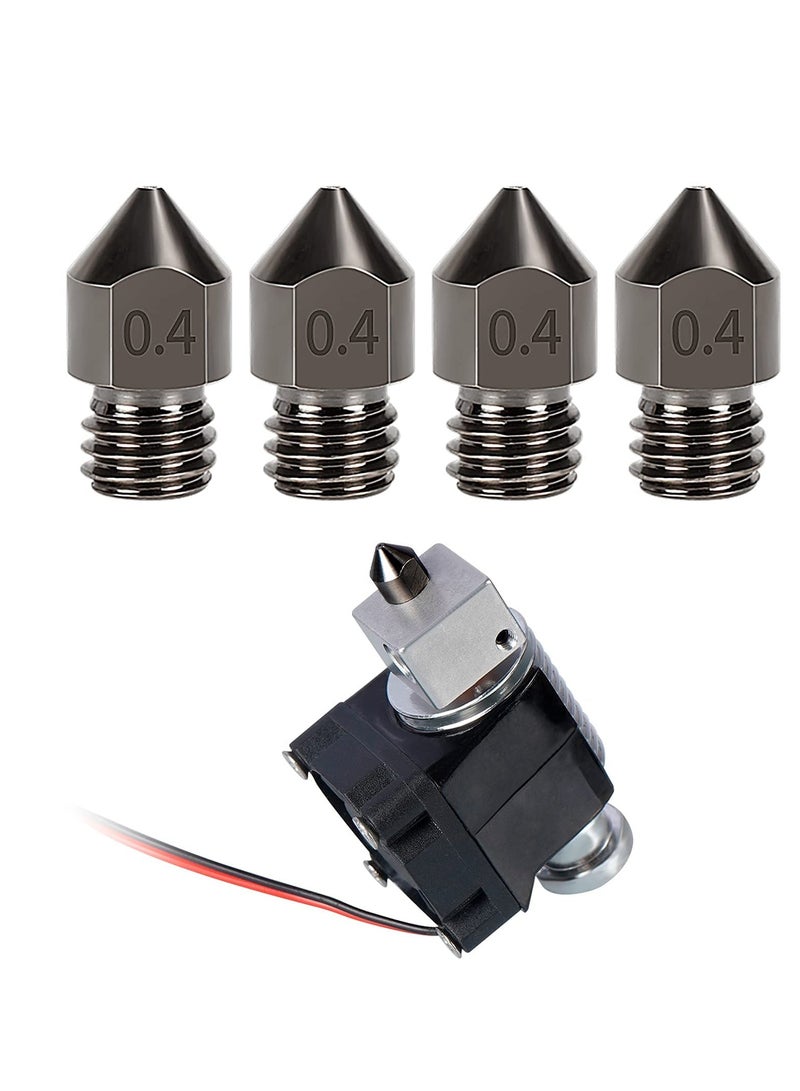 25PCS High Precision 3D Printer Nozzles Set Compatible with CR-10 Ender 3 and Prusa i3 Hardened Steel Brass Stainless Steel 020 to 100 mm for Enhanced Printing Quality - Image 5