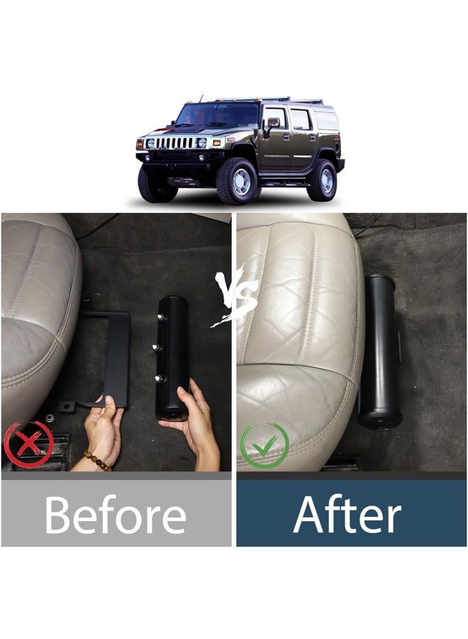 Lcojicep Under Seat Storage Box Organizer Tray Compatible with Hummer H2 2003-2009, Multi-Functional Car Umbrella Bucket, Under-Seat Consoles Organizer Box - Image 2