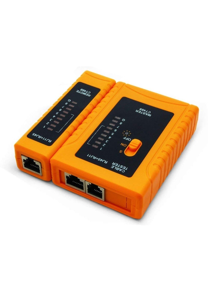 iMBAPrice iMBAPrice  RJ45 Network Cable Tester for Lan Phone RJ45RJ11RJ12CAT5CAT6CAT7 UTP Wire Test Tool  - Image 1