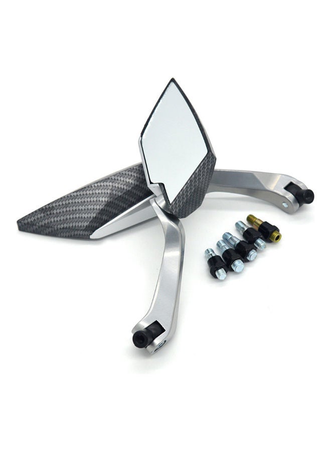 Universal Motorcycle Side Rear View Mirrors - Image 4