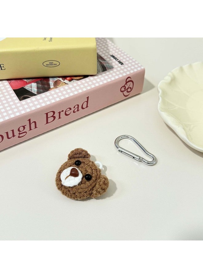 Generic - Plush Cartoon Flower For Apple Airtag Locator Protective Case Pet Anti-Lost Tracker Case-Color:Strawberry Hat Bear-Applicable Models:Airtag - Image 1