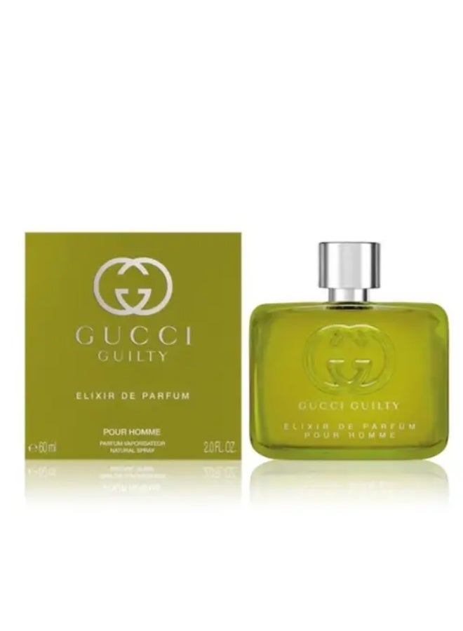 إليكسر عطر قوتشي غليتي اليكسير دو بارفيوم الرجالي 60مل - Image 2