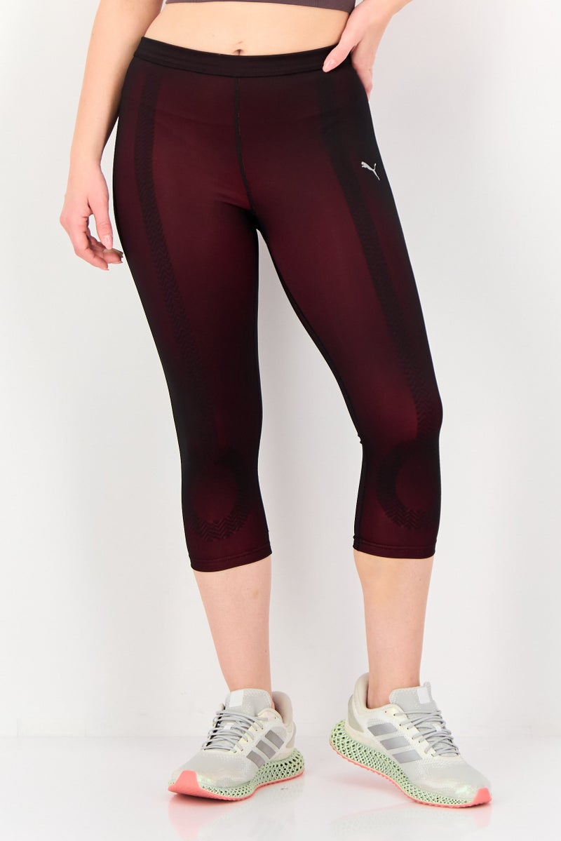 PUMA ملابس رياضية نسائية للياقة البدنية 3/4 ضيقة، سوداء - Image 1