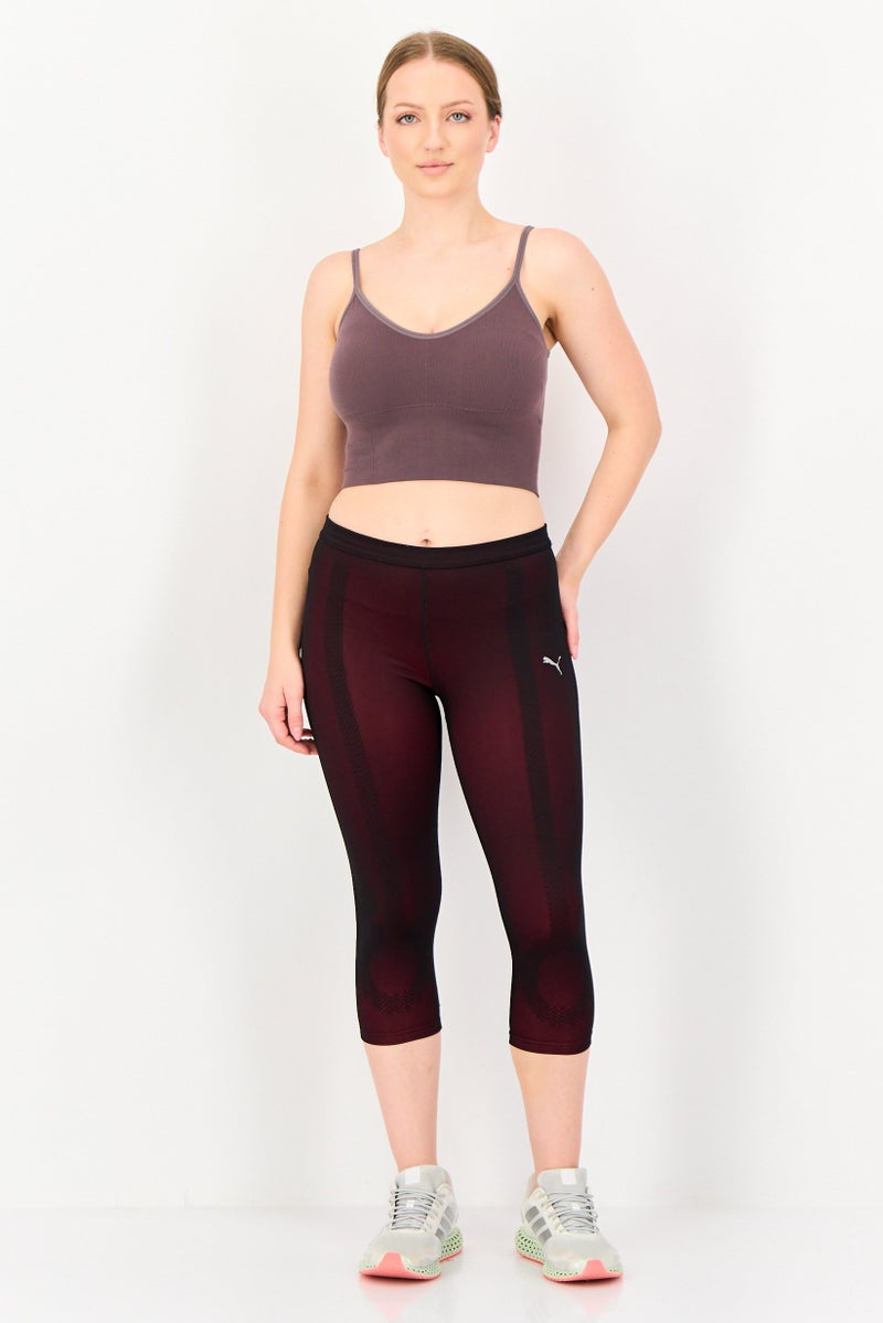 PUMA ملابس رياضية نسائية للياقة البدنية 3/4 ضيقة، سوداء - Image 4