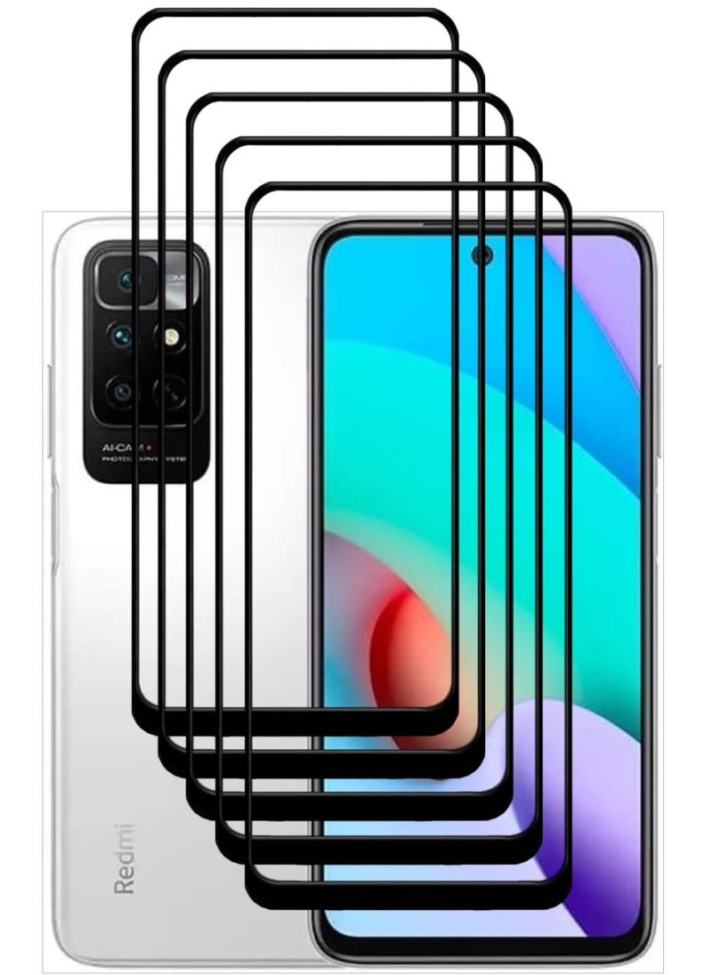 ACLIX 5 Pieces Antistatic ESD Dustproof Premium Quality High Definition Tempered Glass Screen Protector Designed For Xiaomi Redmi Note 11 4G - Image 1