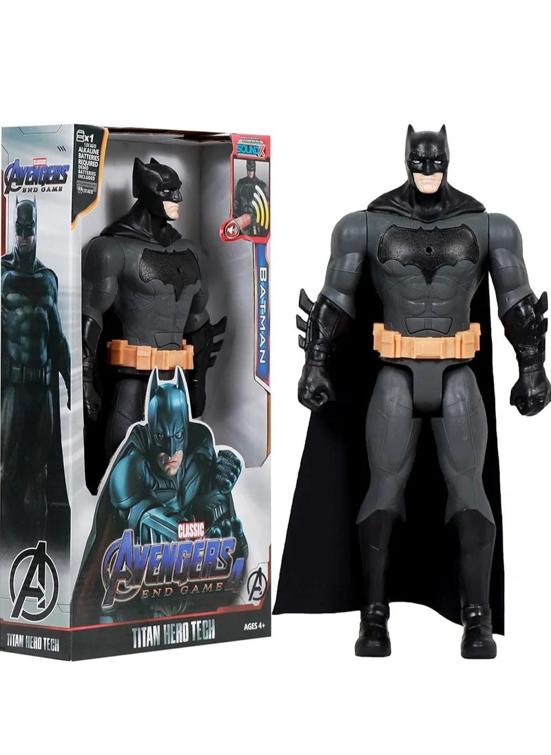 DC - Titan hero series collectibles 12-Inch Batman Action Figure, Kids Toys For Boys And Girls Ages 3 + - Image 1