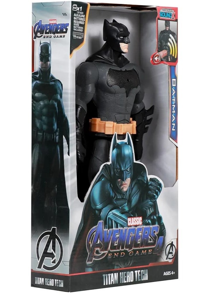 DC - Titan hero series collectibles 12-Inch Batman Action Figure, Kids Toys For Boys And Girls Ages 3 + - Image 1